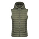 Liberty hood vest W maslinasti 2